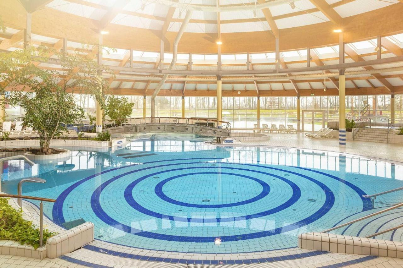 Terrasse, Gratis Nutzung Vom Ahoi Erlebnisbad Und Sauna In Sellin - Meeresblick Fewo 32 غورين المظهر الخارجي الصورة